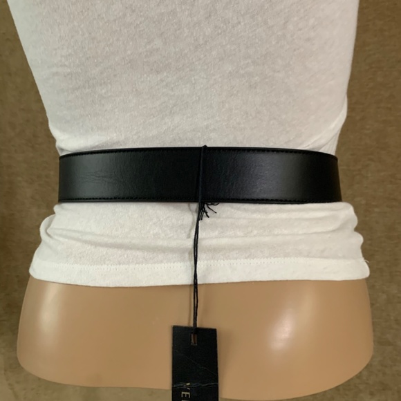 Versace Square Buckle Tribute Belt in Black main image 8